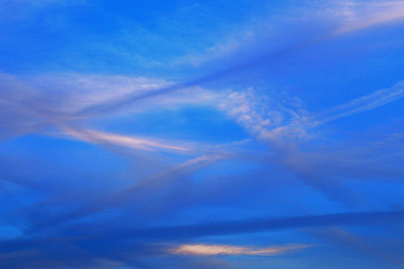 Entwining Contrails January